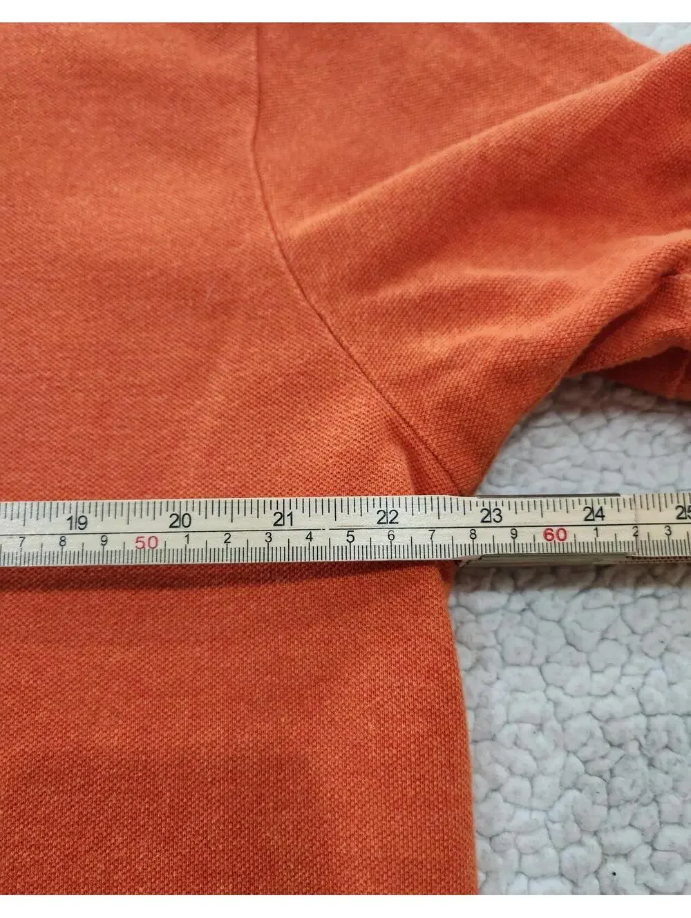 Polo Ralph Lauren Shirt Mens XL Orange Short Sleeve Green Pony Golf Polo Y2K